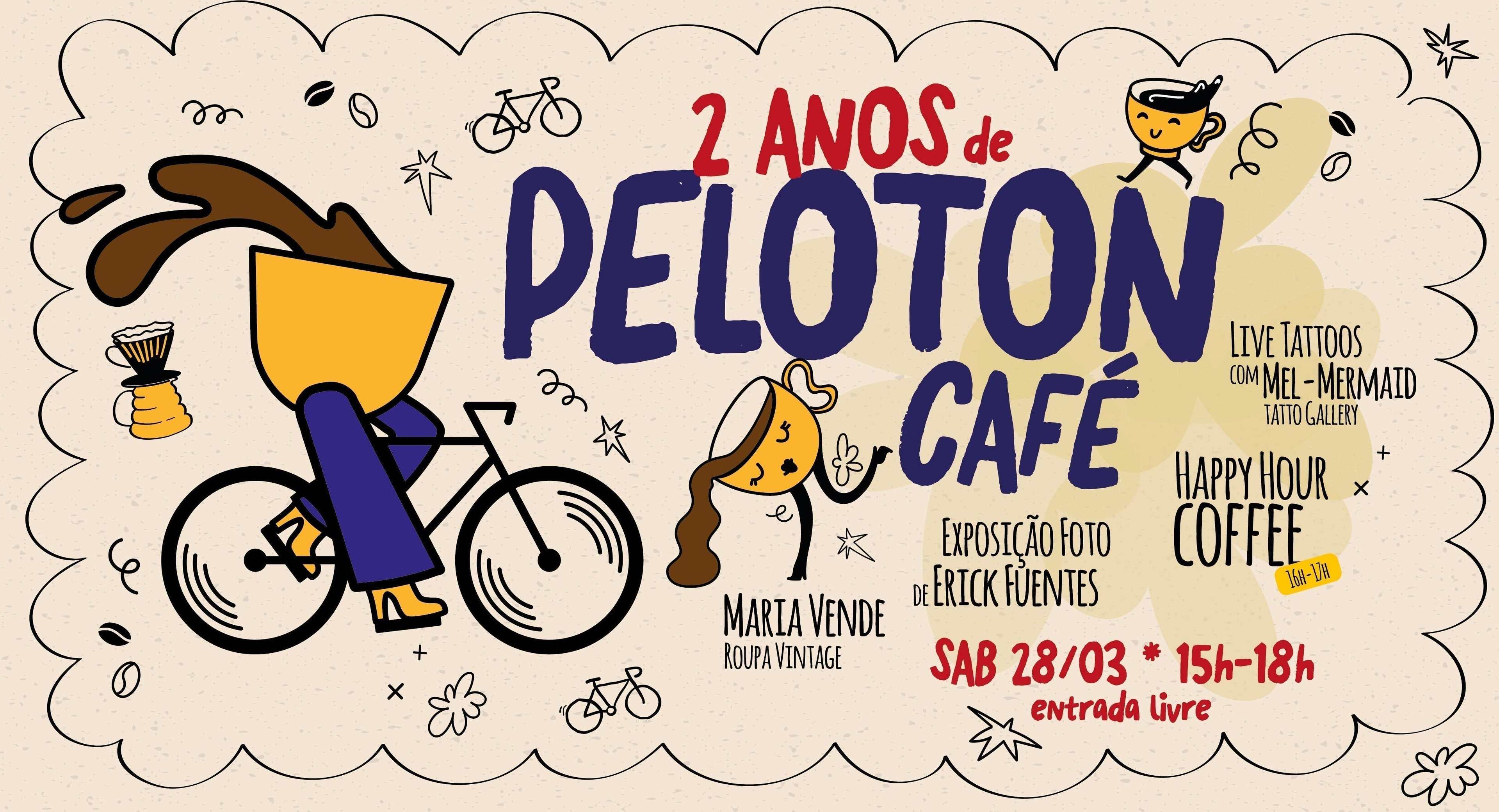 2 anos de Peloton Café!