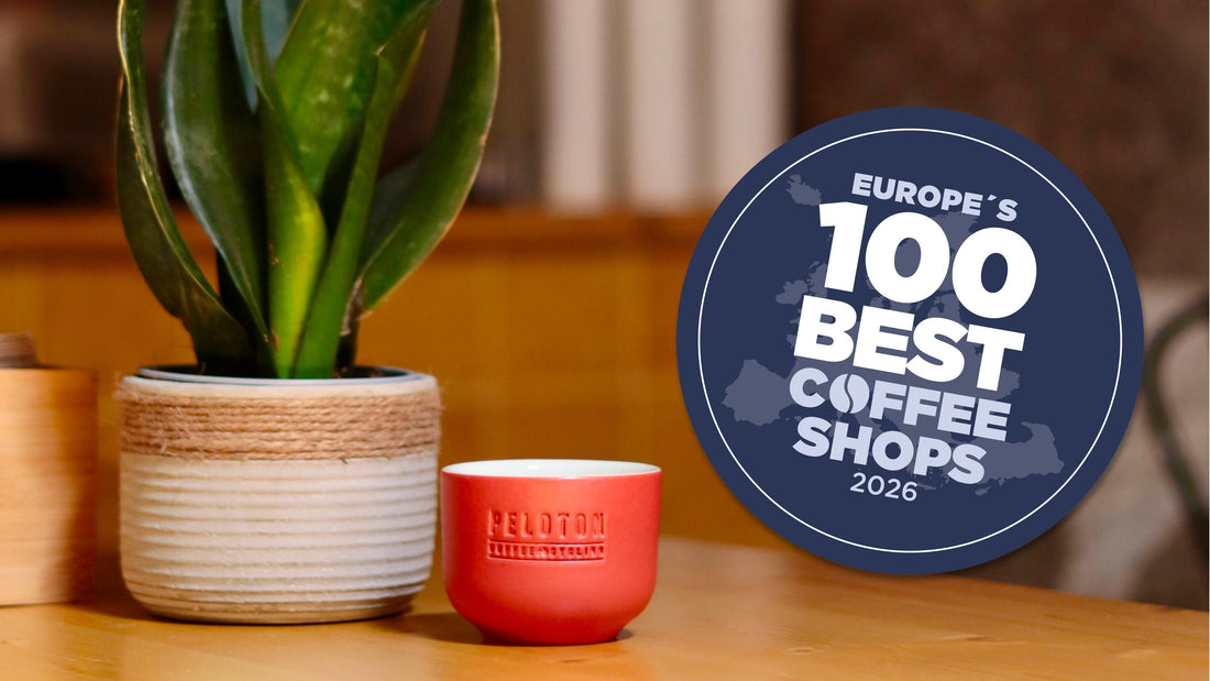 Peloton Café nomeado entre as 100 melhores cafetarias da Europa