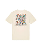 T-Shirt PELOTON MULTICOLOR back 
